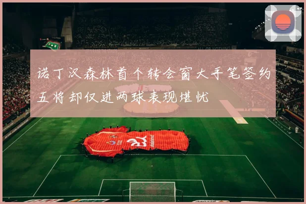 诺丁汉森林首个转会窗大手笔签约五将却仅进两球表现堪忧